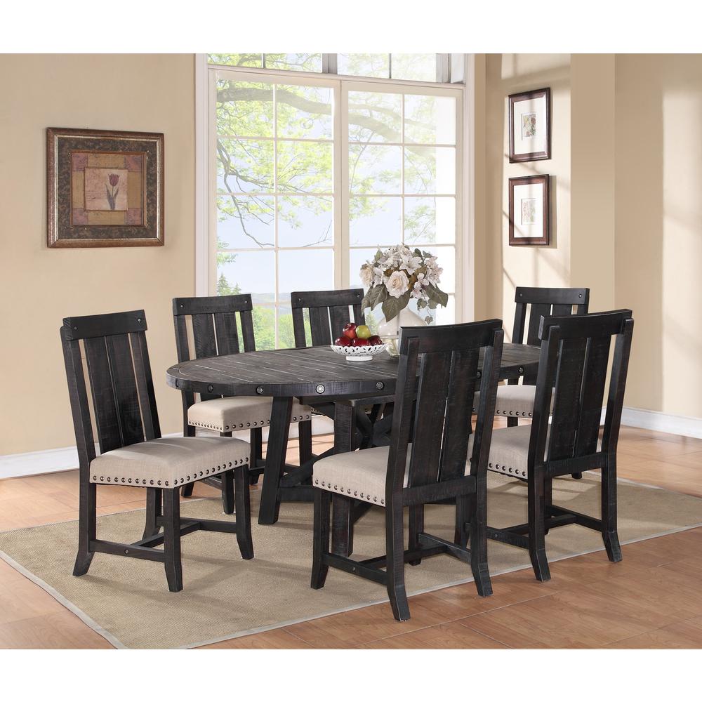 Yosemite Solid Wood Round Extension Table. Picture 13