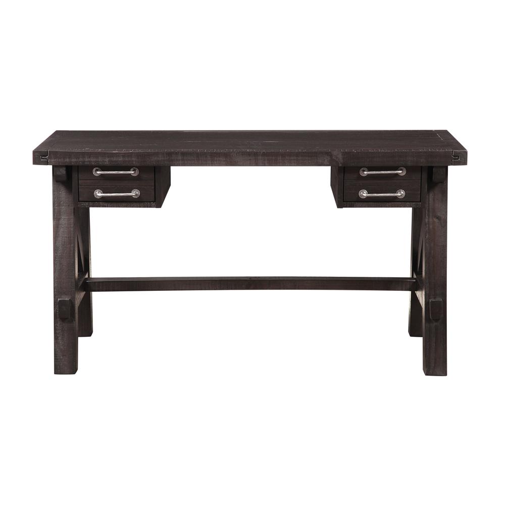 Yosemite Solid Wood Desk in Cafe. Picture 5