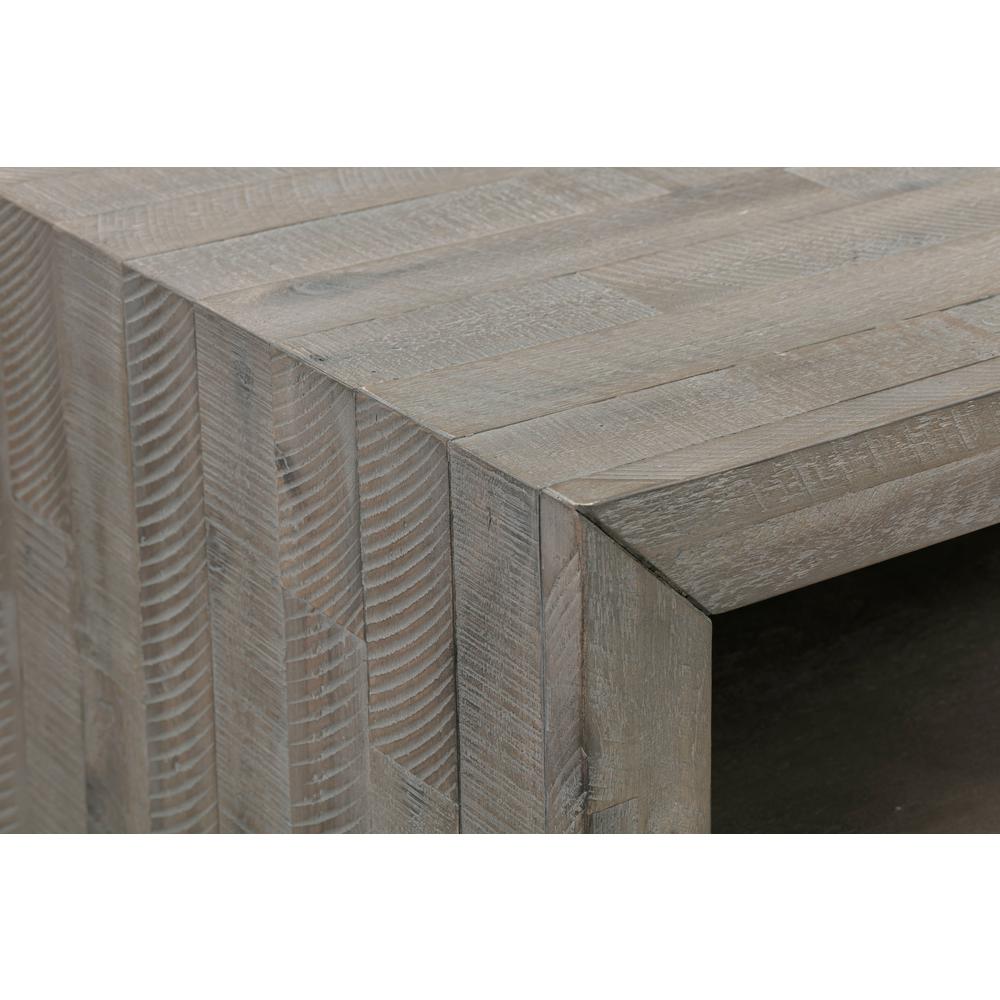 Alexandra Solid Wood 54 inch Media Console in Rustic Latte. Picture 9