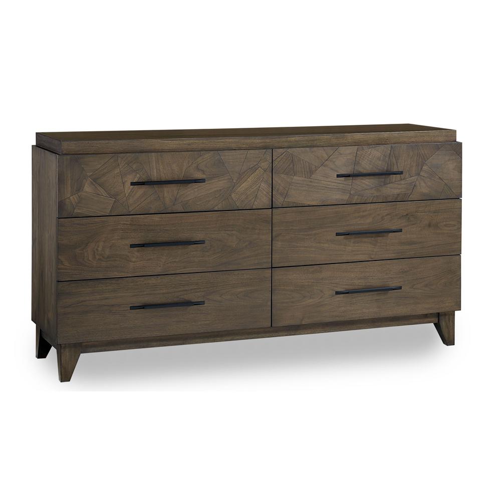 Broderick Six-Drawer Dresser  in Wild Oats Brown (2024). Picture 1