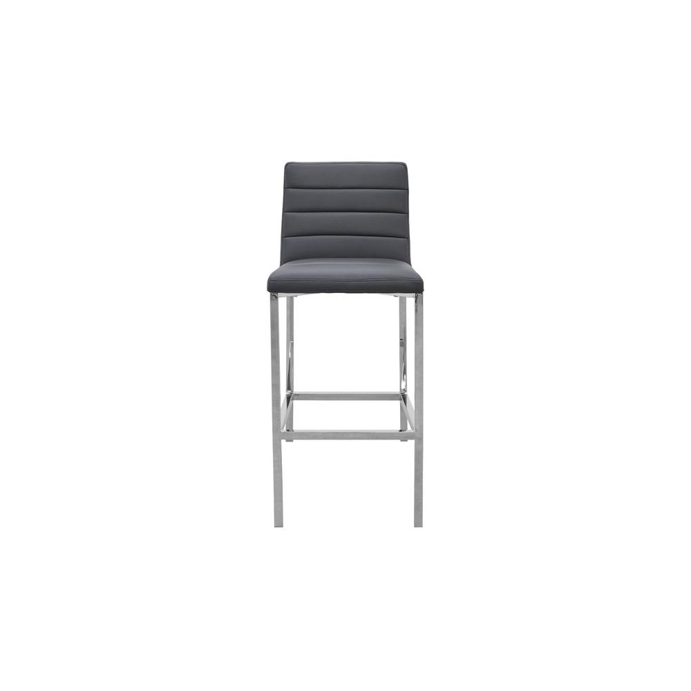 Amalfi Metal Back Bar Stool in Cobalt, set of 2. Picture 2