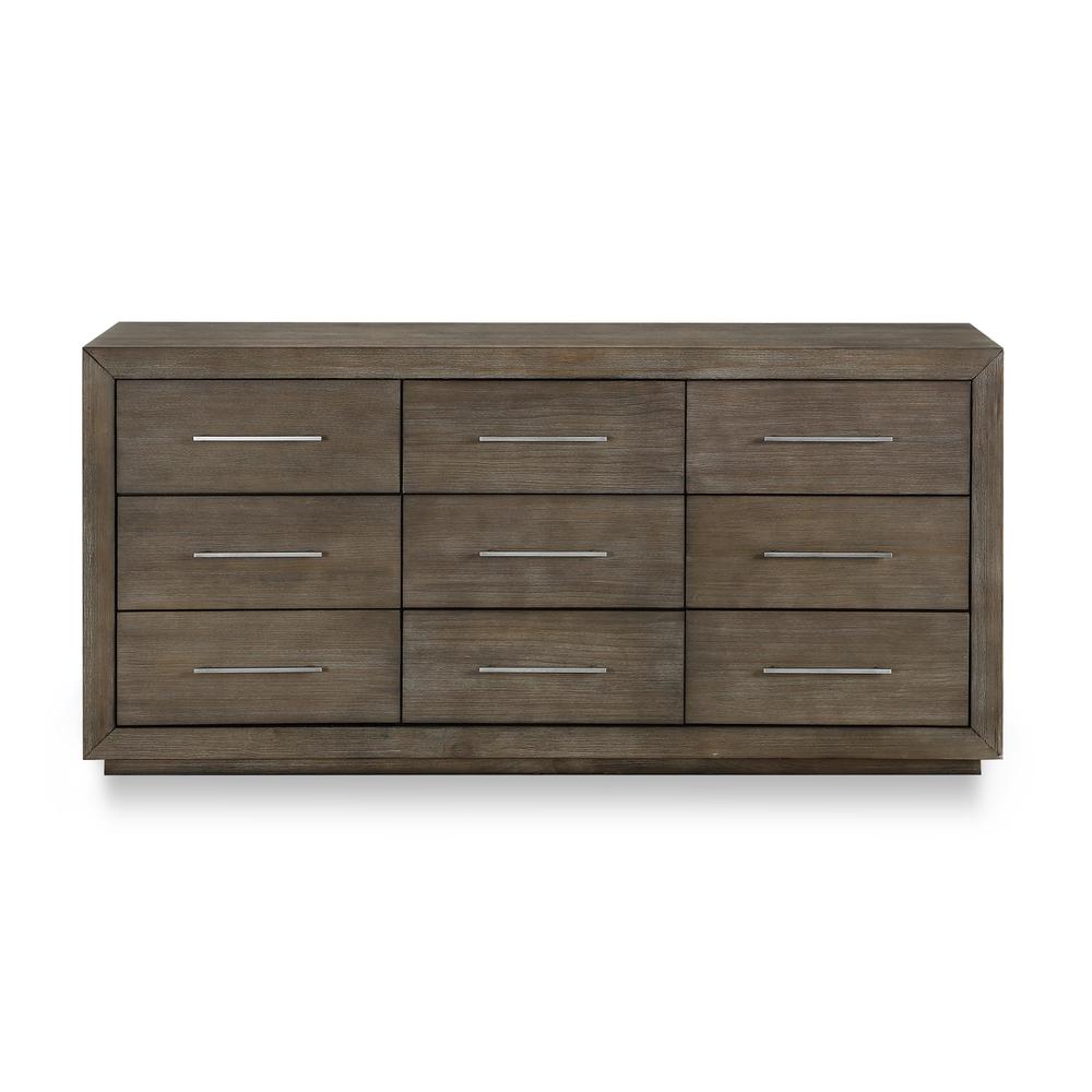Melbourne Nine Drawer Dresser in Dark Pine (2024). Picture 7