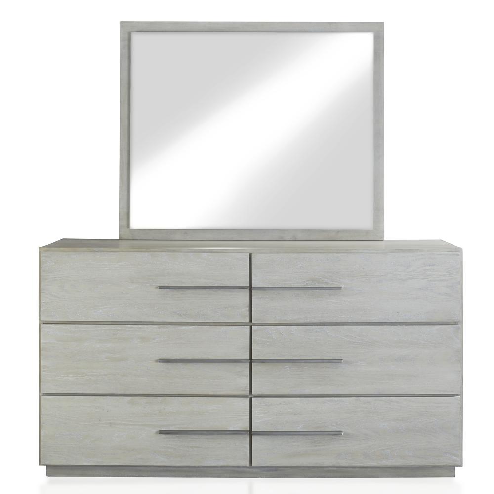 Destination Six Drawer Dresser in Cotton Grey (2024). Picture 4