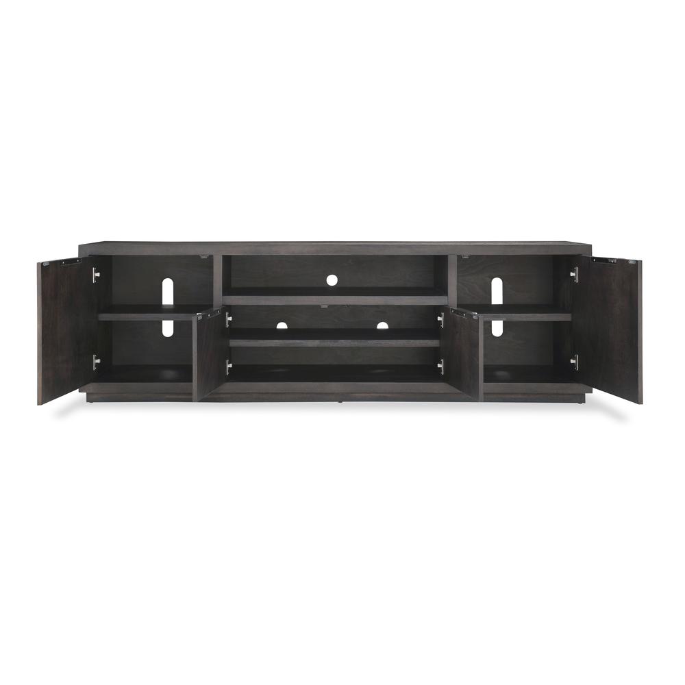 Oxford Ententainment Console 84W in Basalt Grey. Picture 5