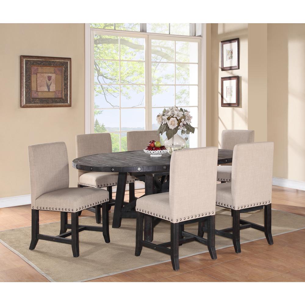 Yosemite Solid Wood Round Extension Table. Picture 14