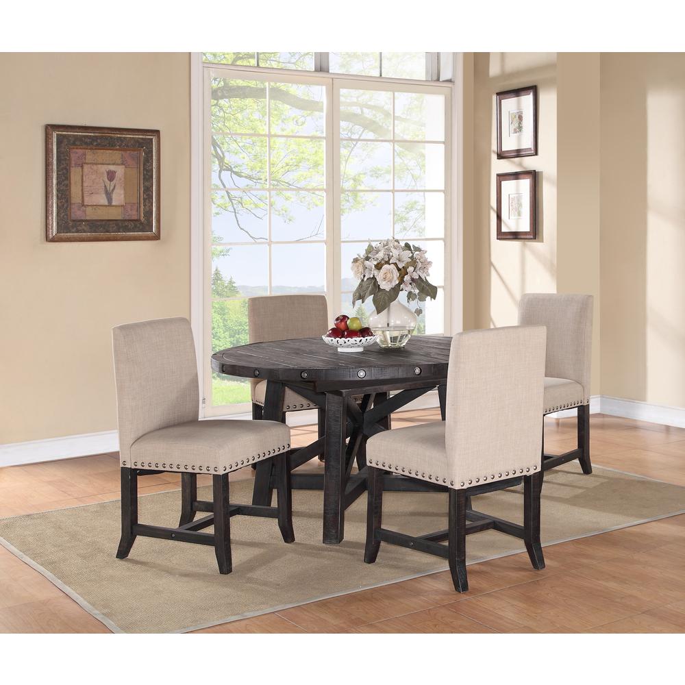 Yosemite Solid Wood Round Extension Table. Picture 4