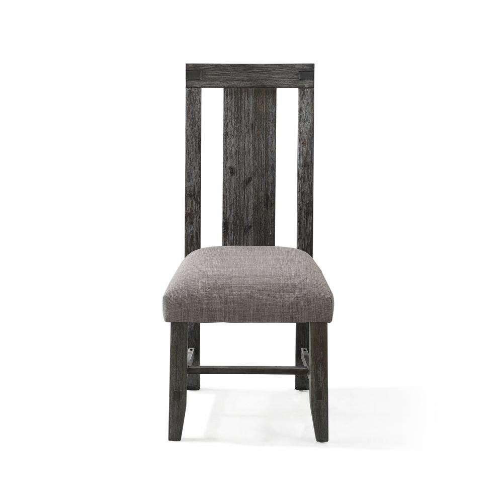 Meadow Solid Wood Uphostered Panel-Back Chair, set of 2. Picture 6