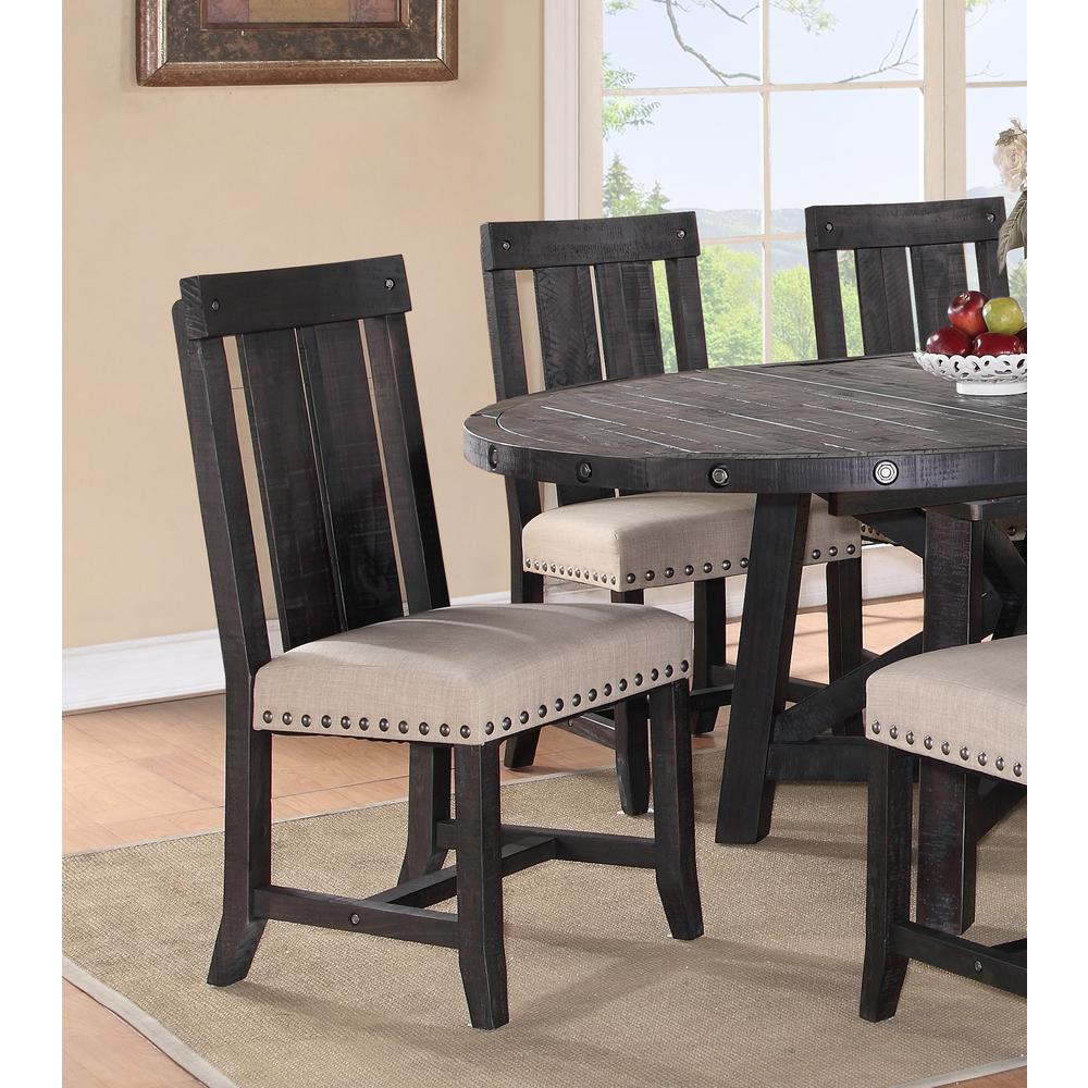 Yosemite Solid Wood Dining Chair, set of 2. Picture 7
