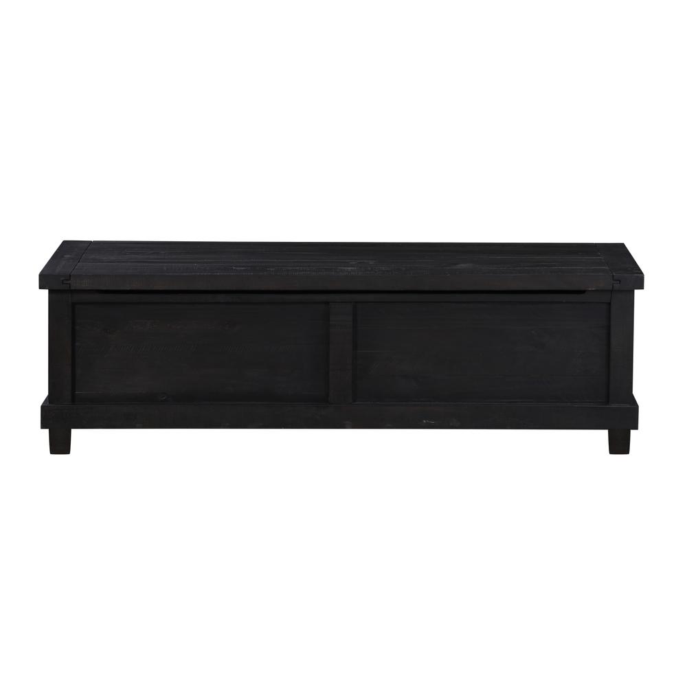 Yosemite Solid Wood Blanket Box in Cafe. Picture 4