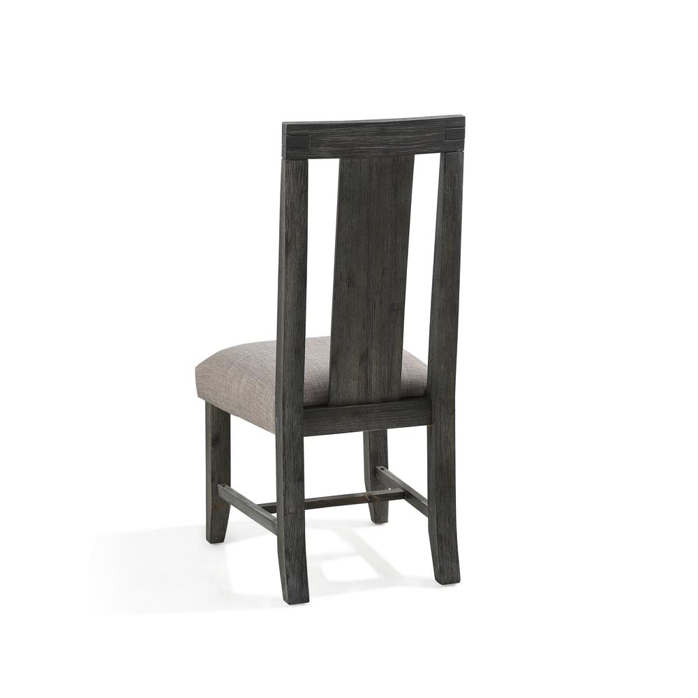 Meadow Solid Wood Uphostered Panel-Back Chair, set of 2. Picture 8