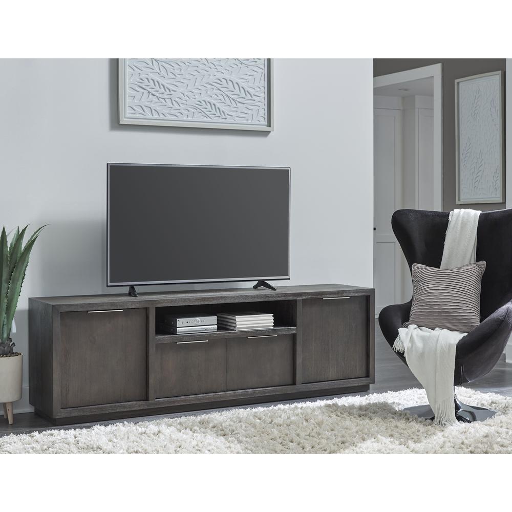 Oxford Ententainment Console 84W in Basalt Grey. Picture 1