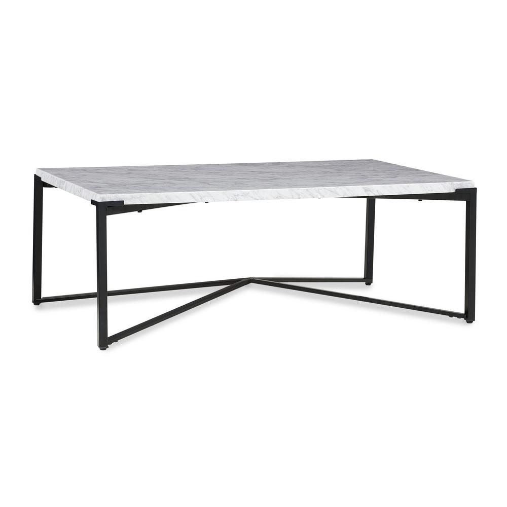 Saxon Coffee Table in Matte Black. Picture 5