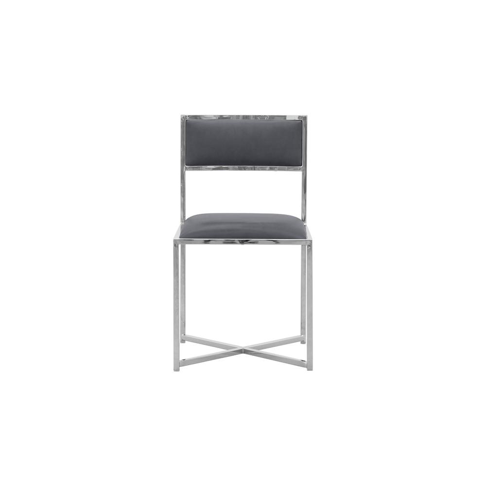 Amalfi X-Base Chair in Cobalt, set of 2. Picture 2