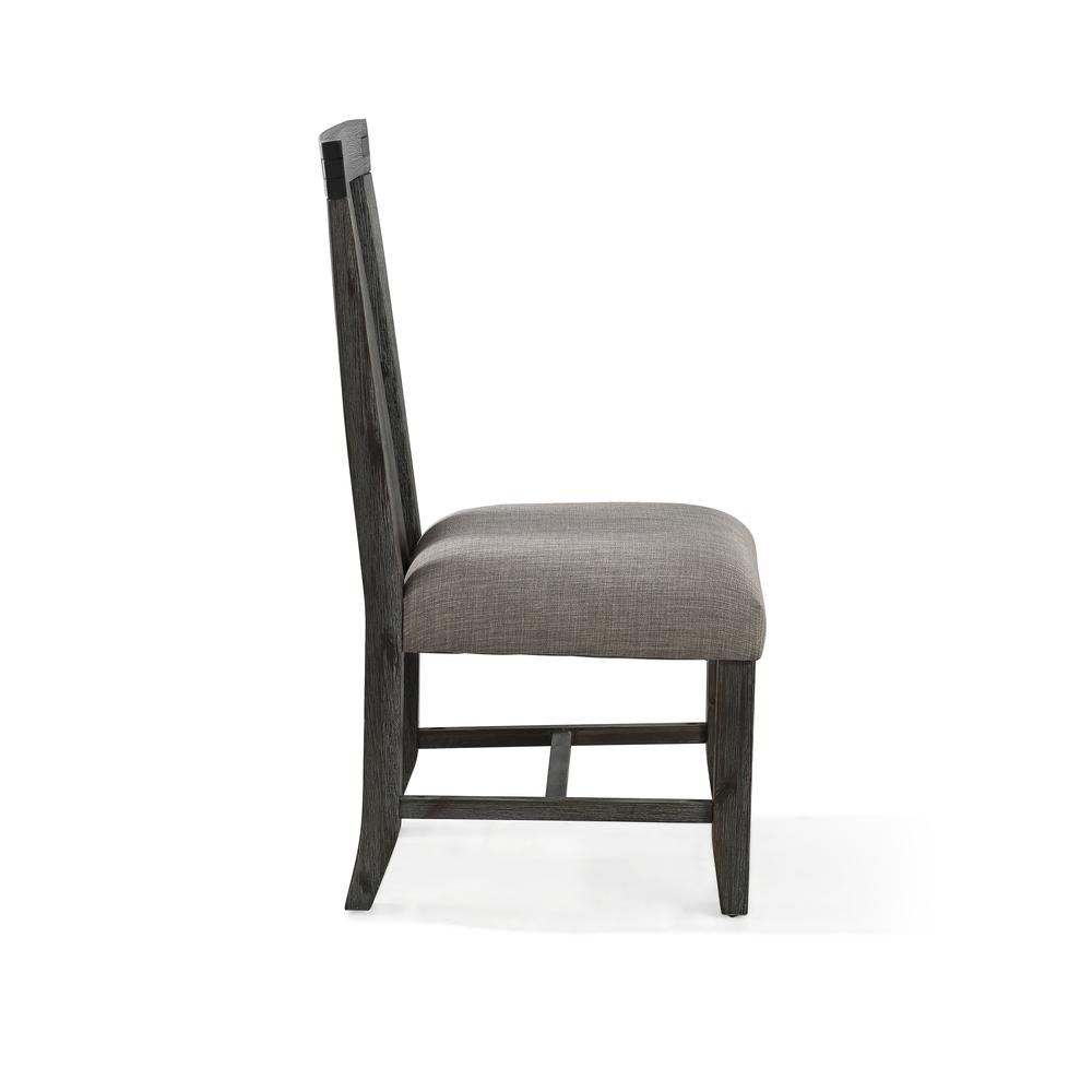 Meadow Solid Wood Uphostered Panel-Back Chair, set of 2. Picture 7