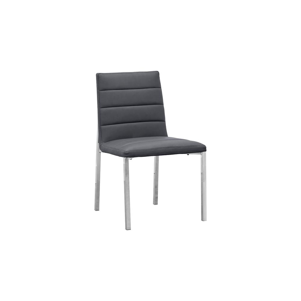 Amalfi Metal Back Chair in Cobalt, set of 2. Picture 1
