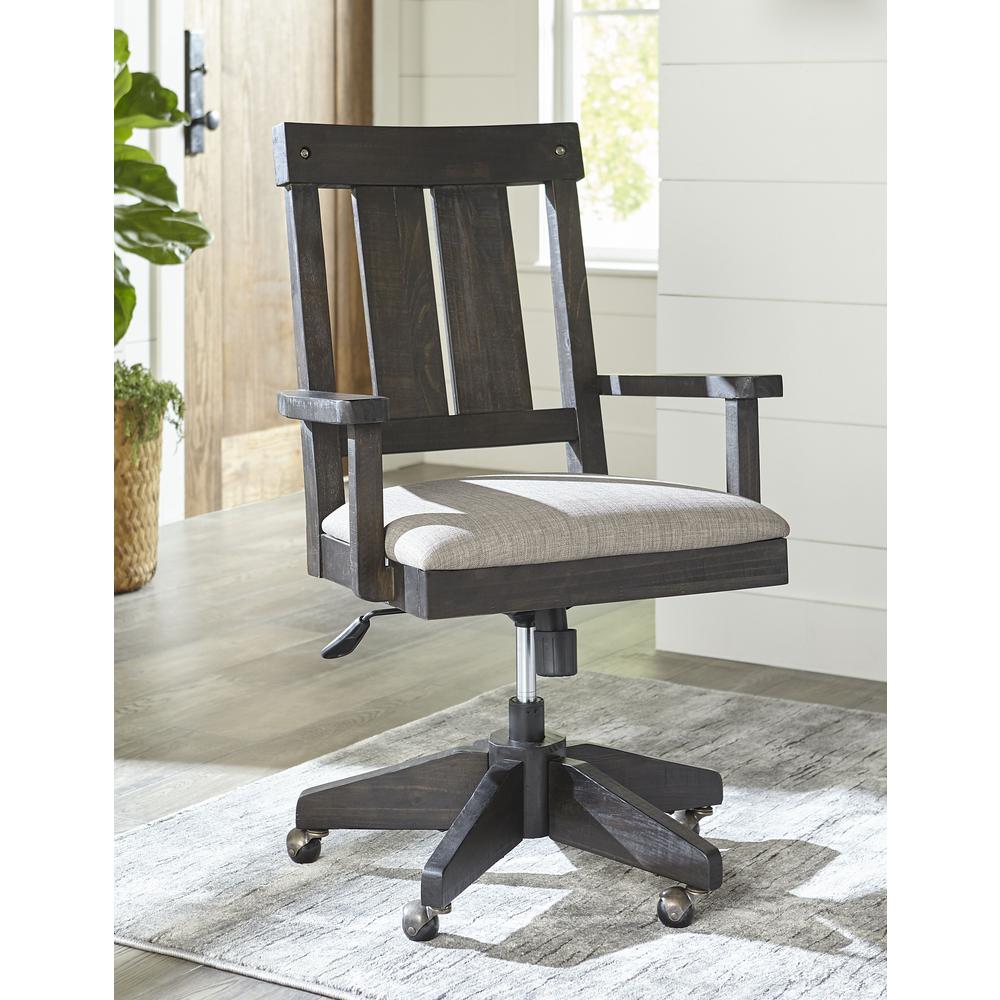 Yosemite Solid Wood Arm Chair in Cafe. Picture 1