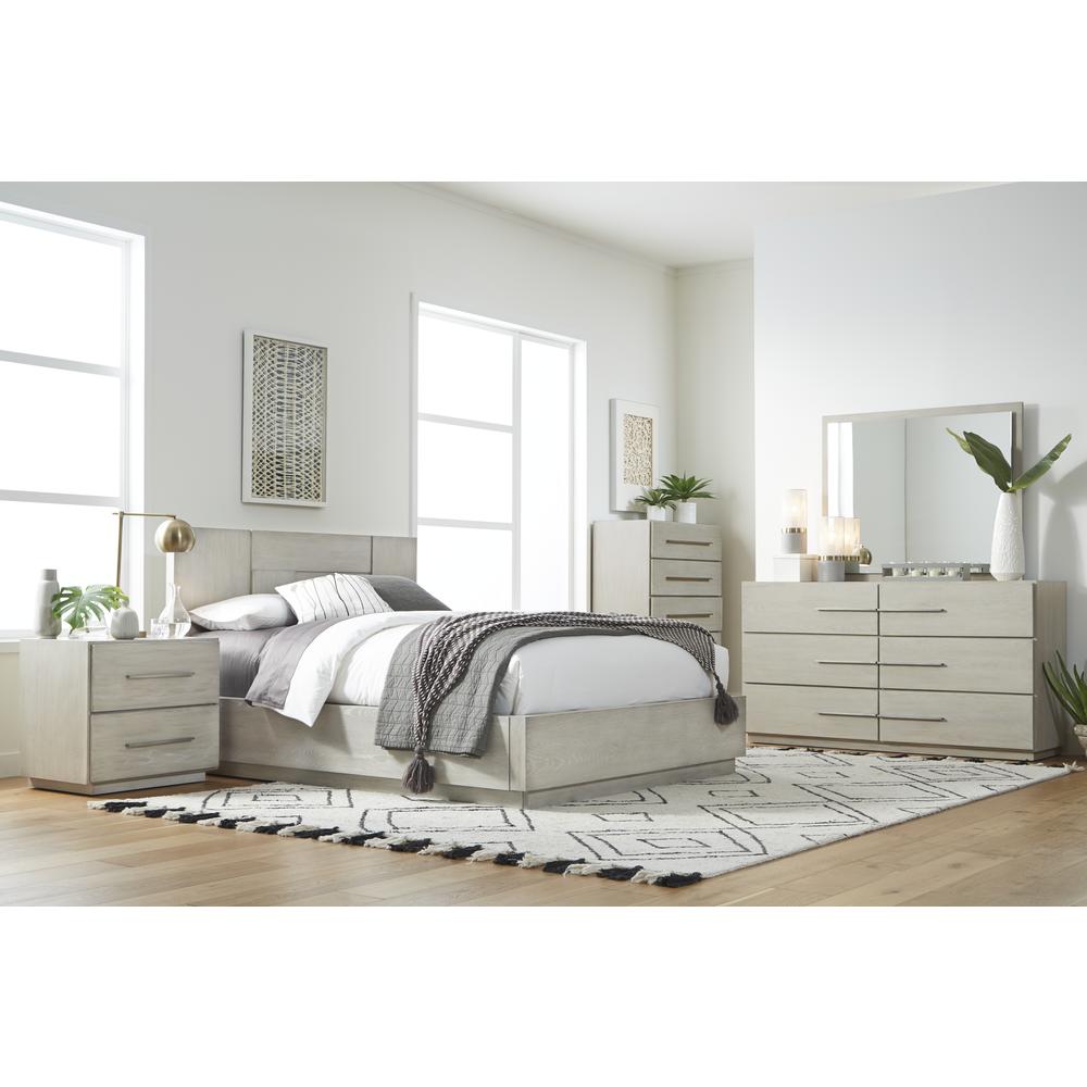 Destination Six Drawer Dresser in Cotton Grey (2024). Picture 2