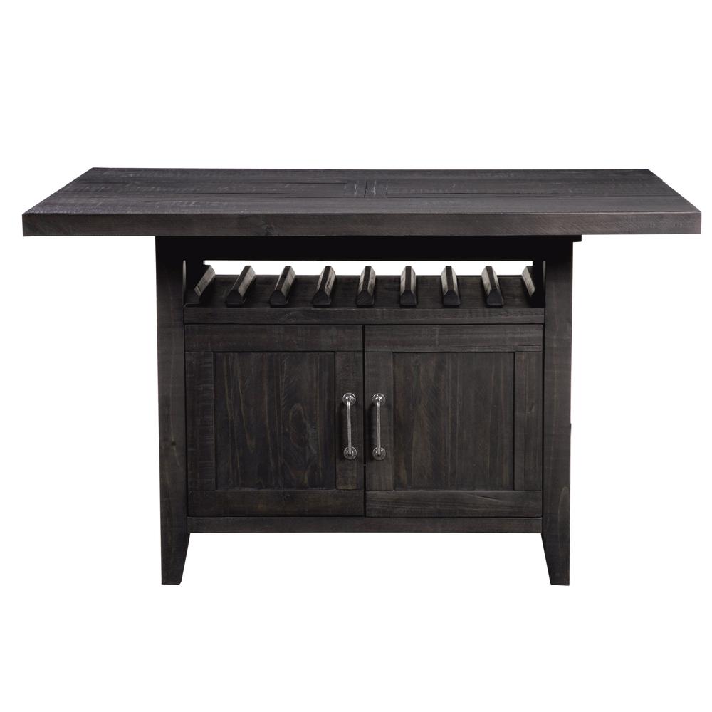 Yosemite Counter Height Rectangular Extension Table in Cafe. Picture 8