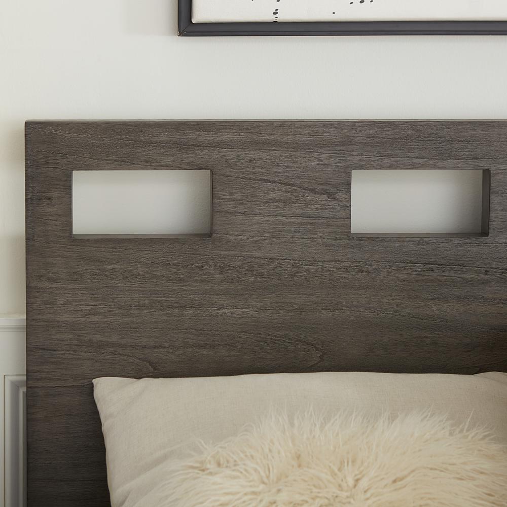 Riva Wood Bed in Sharkskin. Picture 5