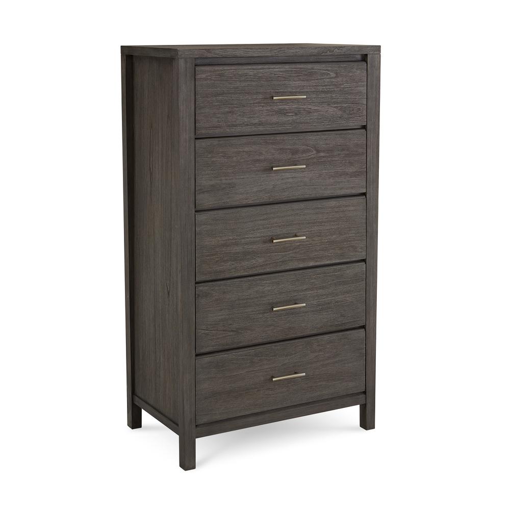 Nevis Five Drawer Chest in Sharkskin (2024). Picture 6