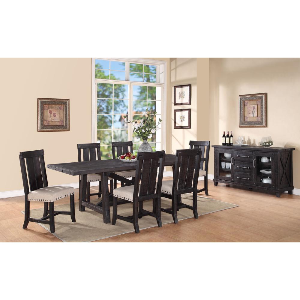 Yosemite Solid Wood Rectangular Extension Table. Picture 7