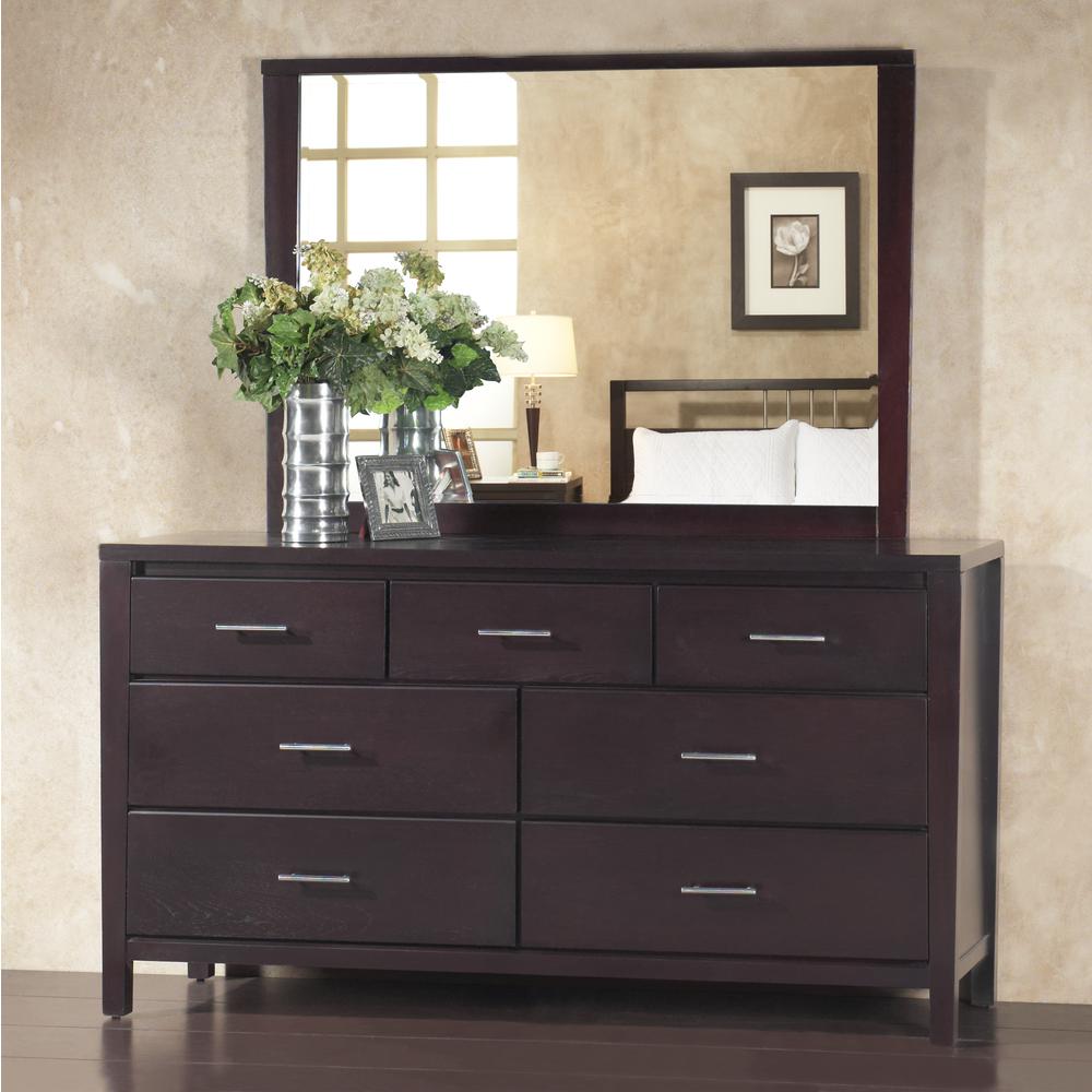 Nevis Seven Drawer Dresser in Espresso (2024). Picture 4