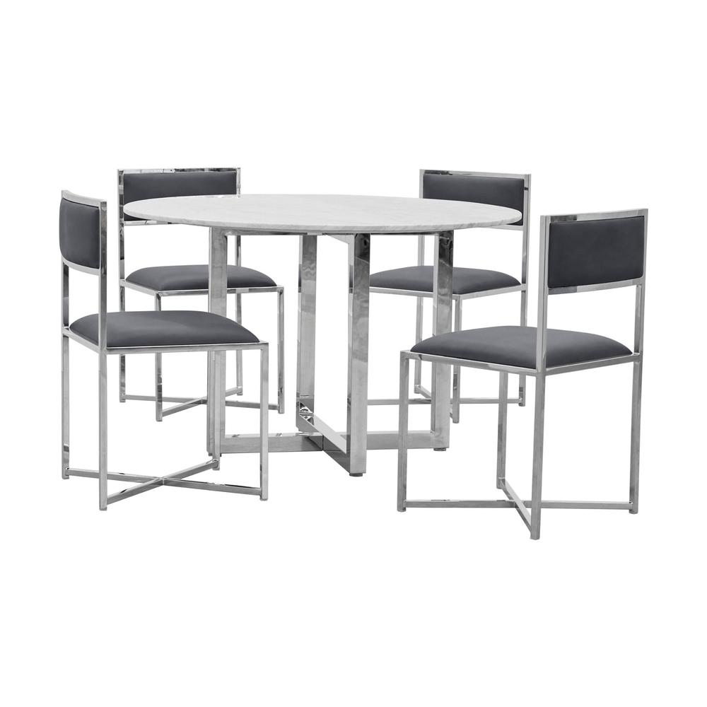 Amalfi X-Base Chair in Cobalt, set of 2. Picture 5