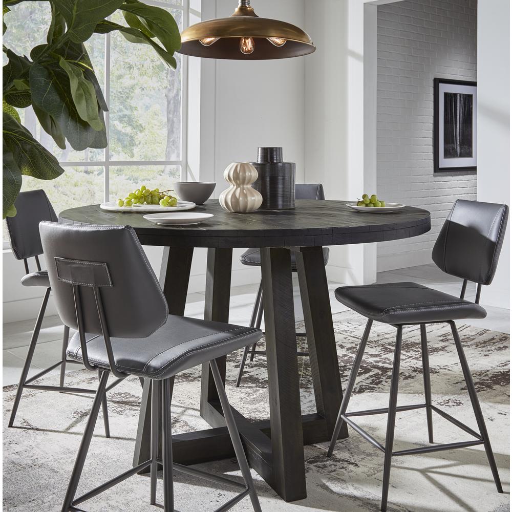 Modus Furniture Vinson Swivel Counter Stool - Thumbnail 4