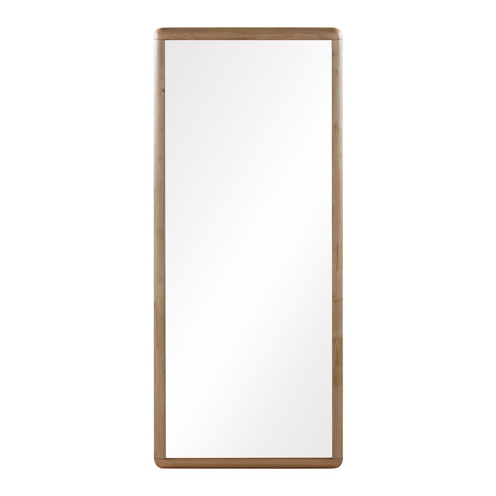 Furano Floor Mirror in Ginger. Picture 1