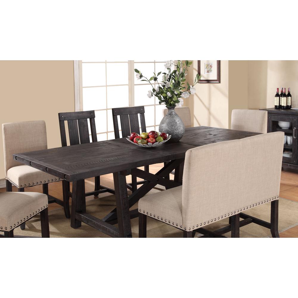 Yosemite Solid Wood Rectangular Extension Table. Picture 3