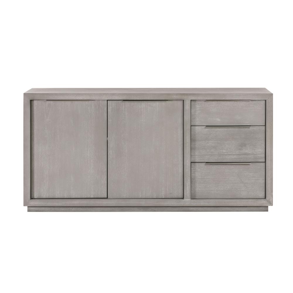 Oxford Three-Drawer Sideboard in Mineral. Picture 5