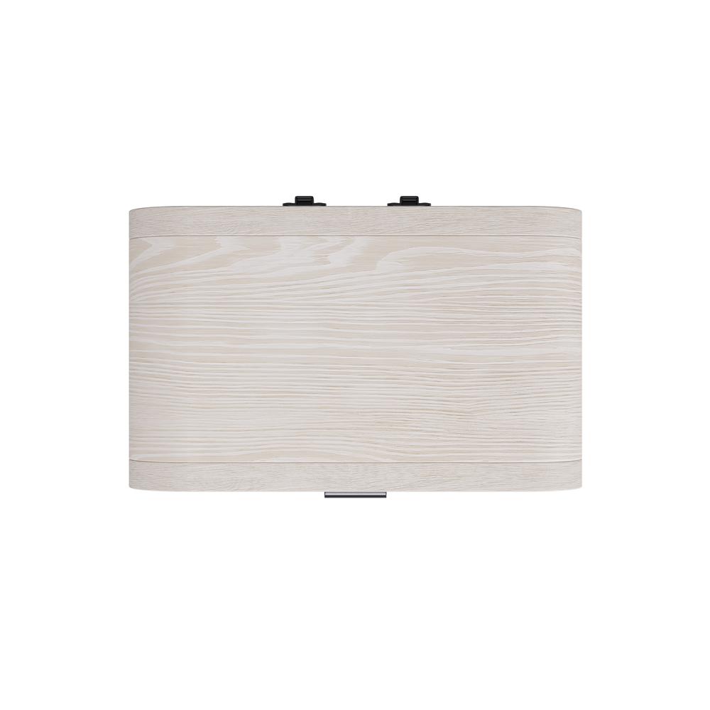 Drake Two Drawer USB-Charging Nightstand in Sugar. Picture 6