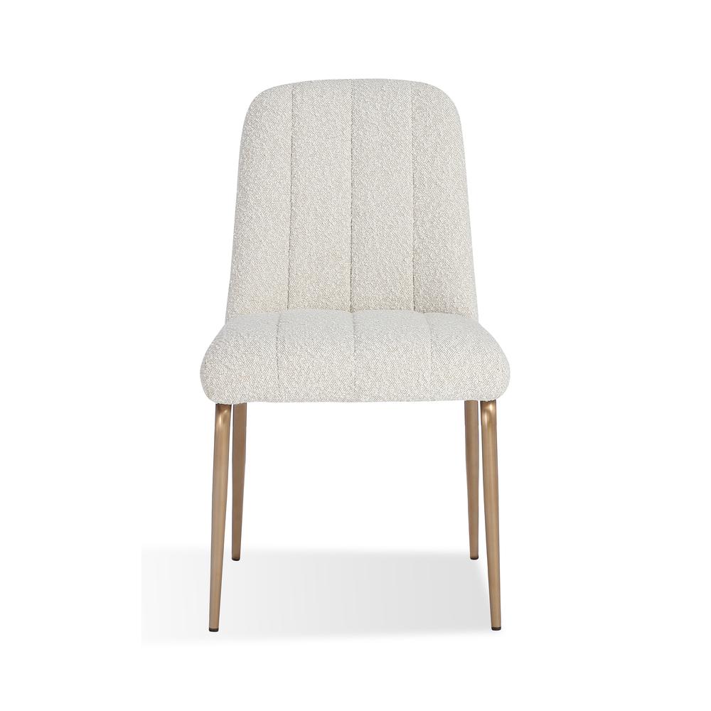 Apollo Upholstered Dining Chair in Ricotta Boucle, set of 2. Picture 5