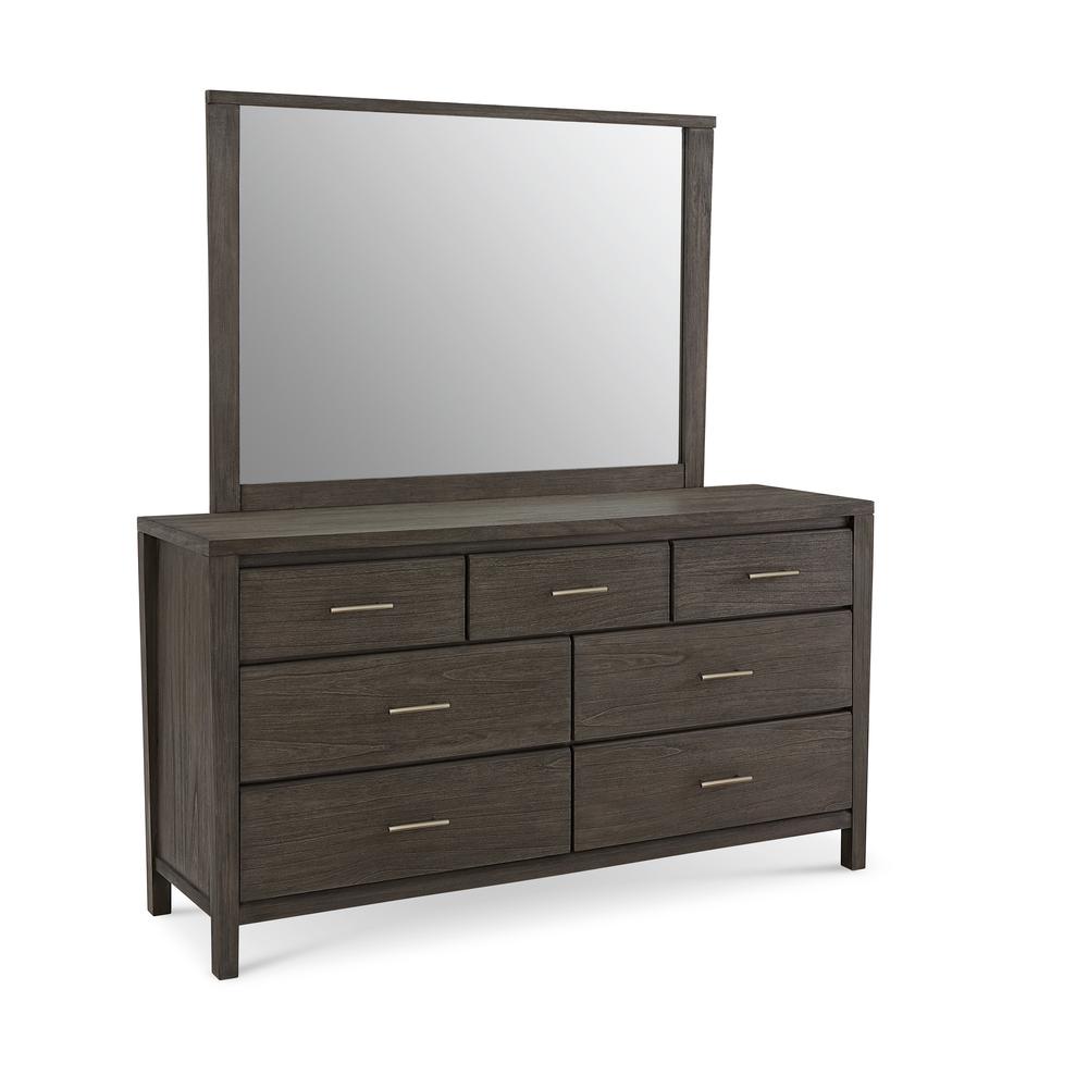 Nevis Seven Drawer Dresser in Sharkskin (2024). Picture 9