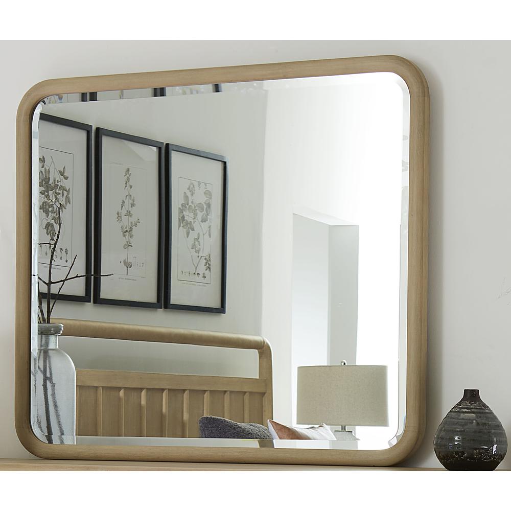 Camden Wall or Dresser Mirror in Chai. Picture 2