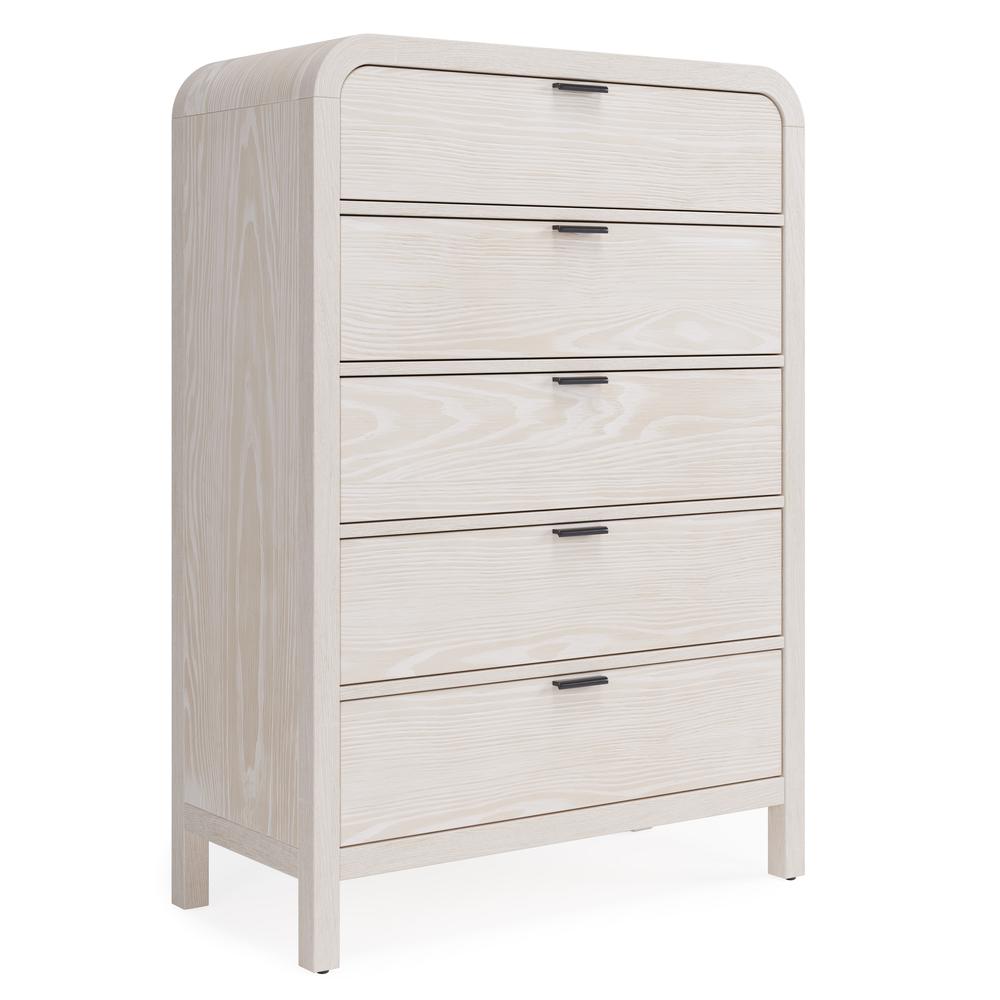 Drake Five Drawer Chest in Sugar. Picture 3