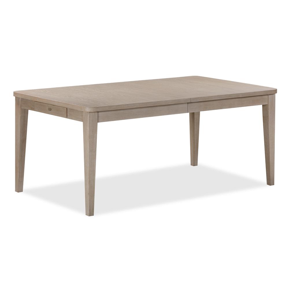 Camden Two Drawer Extendable Dining Table in Chai. Picture 5