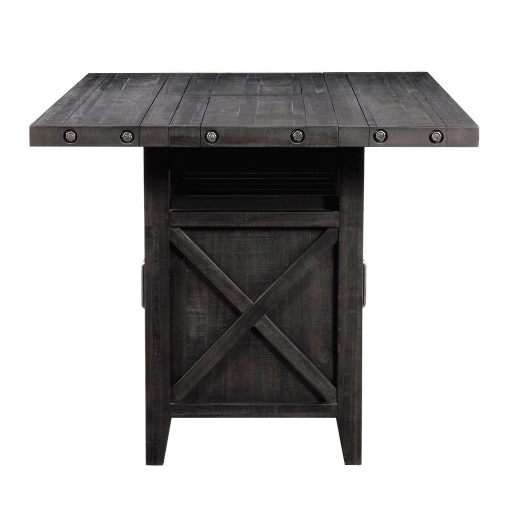 Yosemite Counter Height Rectangular Extension Table in Cafe. Picture 6