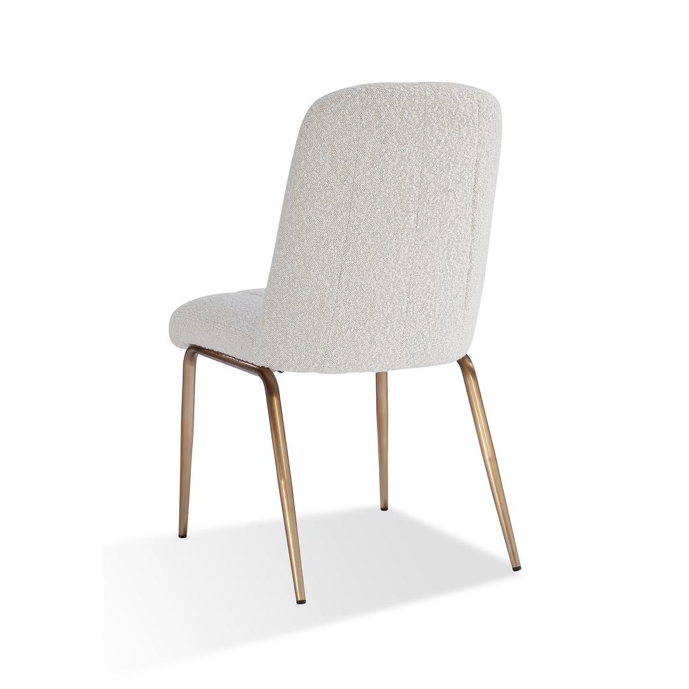 Apollo Upholstered Dining Chair in Ricotta Boucle, set of 2. Picture 6