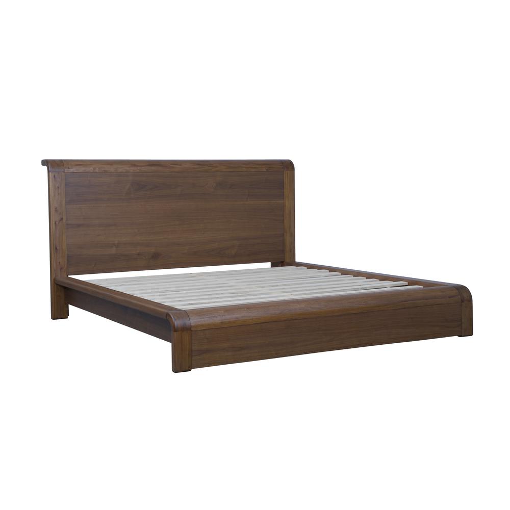Totes Platform Bed in English Walnut. Picture 4