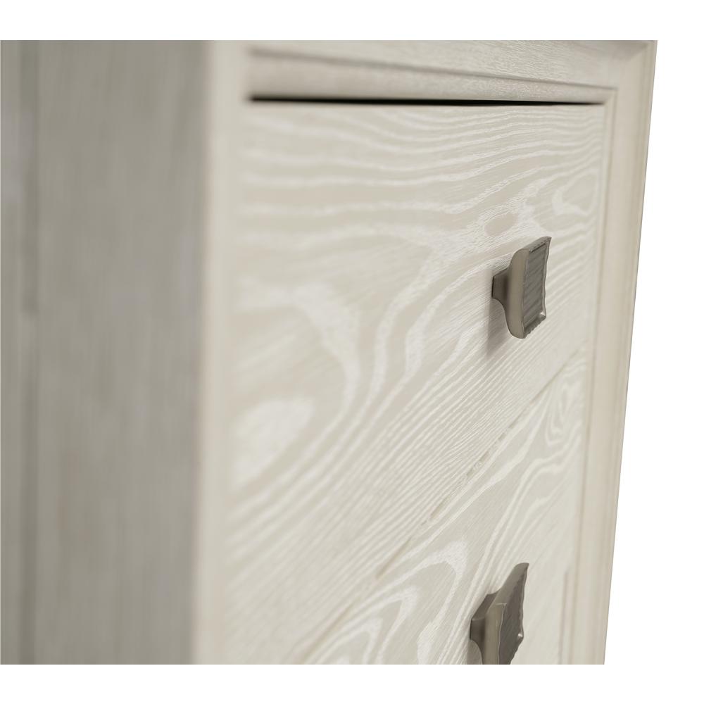 Maxime Five Drawer Chest in Ash. Picture 4