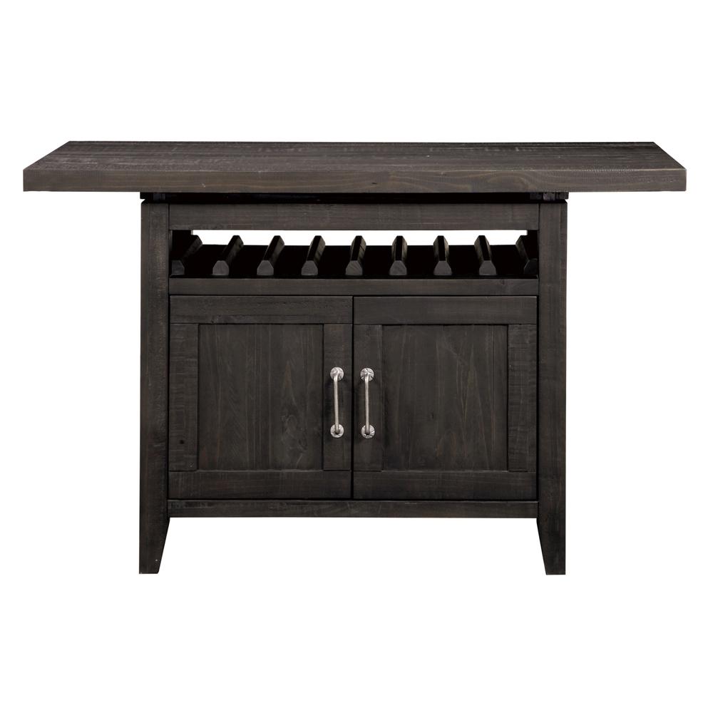 Yosemite Counter Height Rectangular Extension Table in Cafe. Picture 9