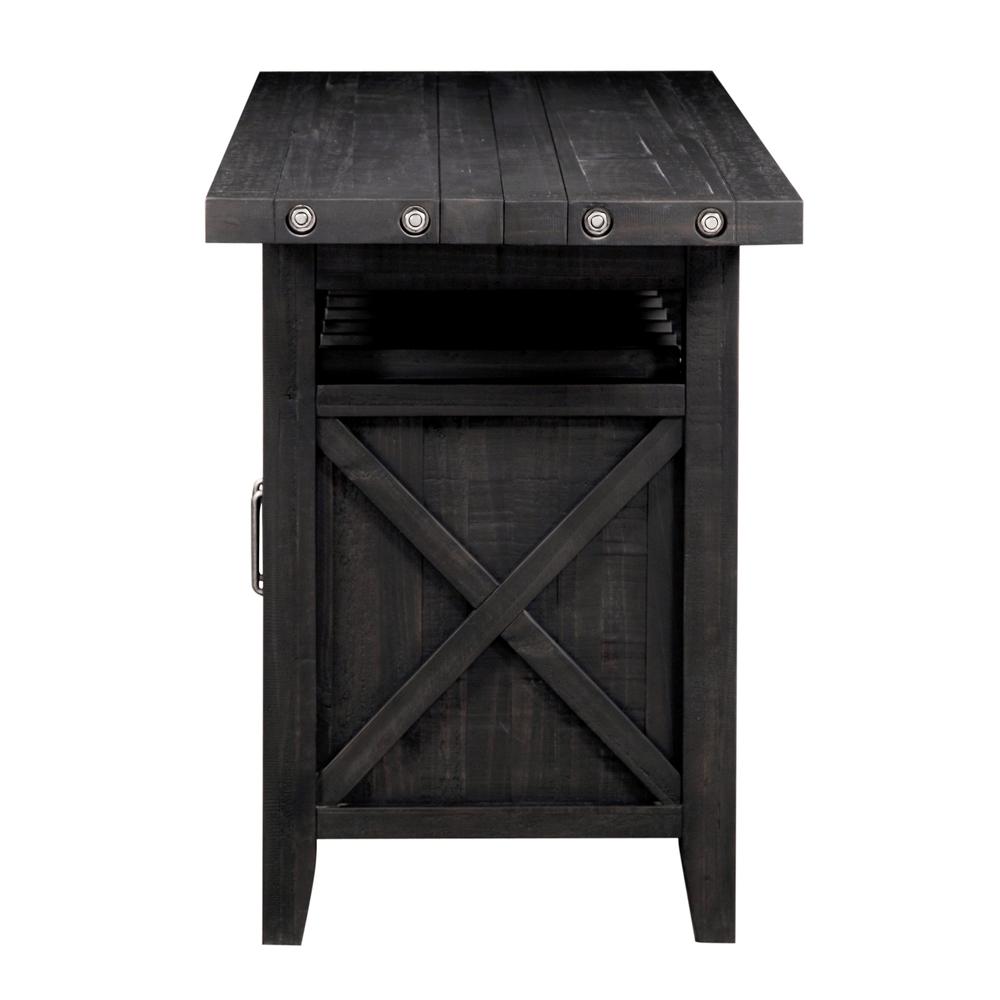 Yosemite Counter Height Rectangular Extension Table in Cafe. Picture 7