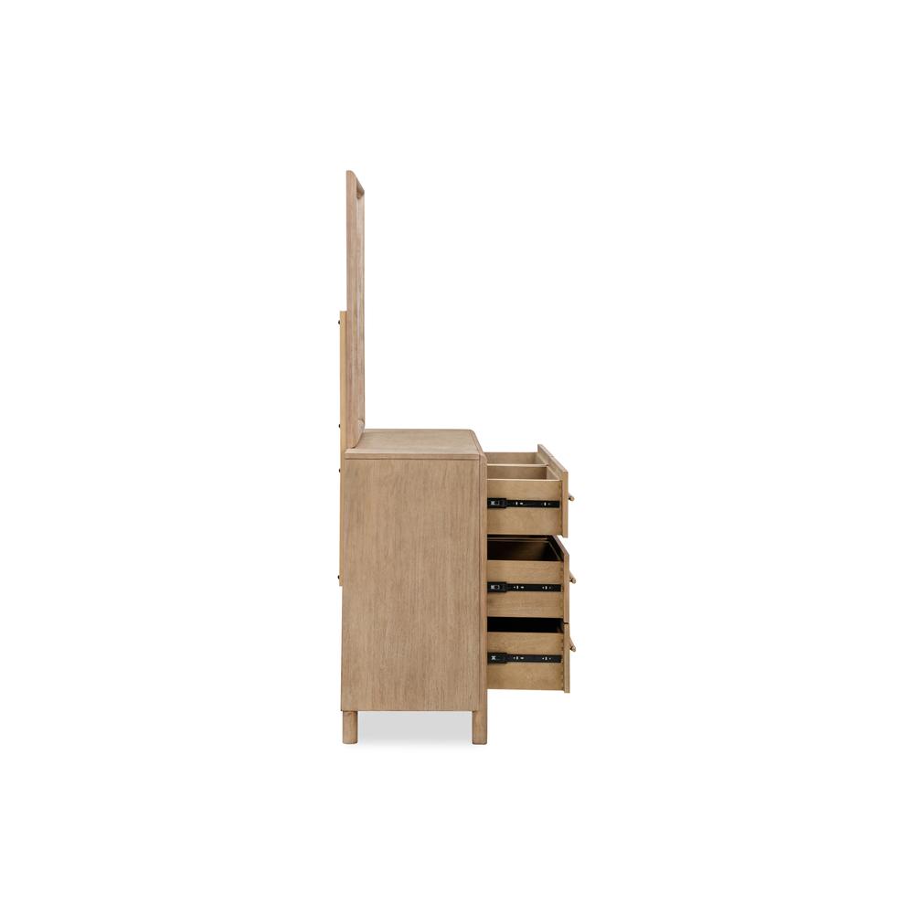 Dorsey Six Drawer Dresser in Granola. Picture 5