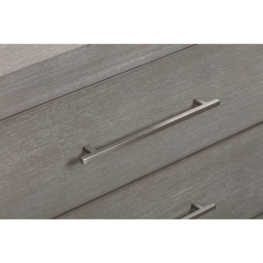 Melbourne Two Drawer Nightstand with USB in Mineral. Picture 4