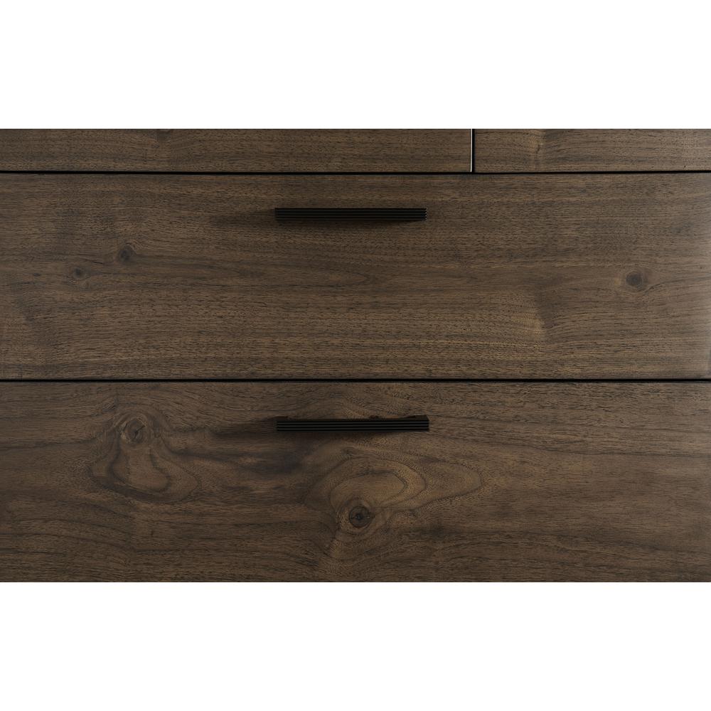 Boracay Five Drawer One Door Walnut Sweater Chest in Wild Oats Brown (2024). Picture 5
