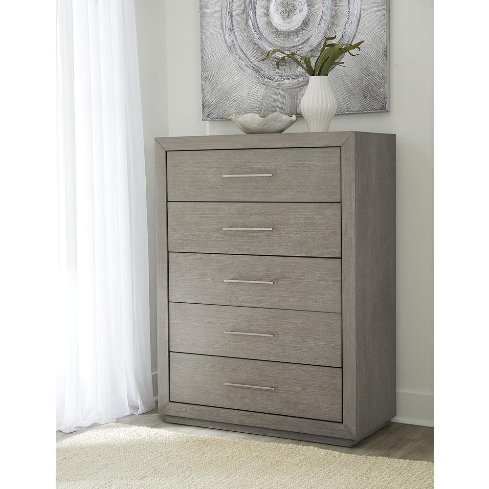 Melbourne Five Drawer Chest in Mineral (2024). Picture 1