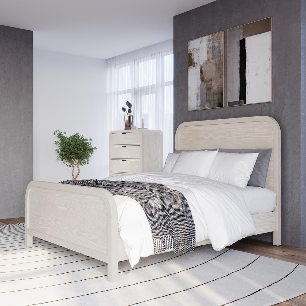 Drake Wood Platform Bed in Sugar. Picture 8