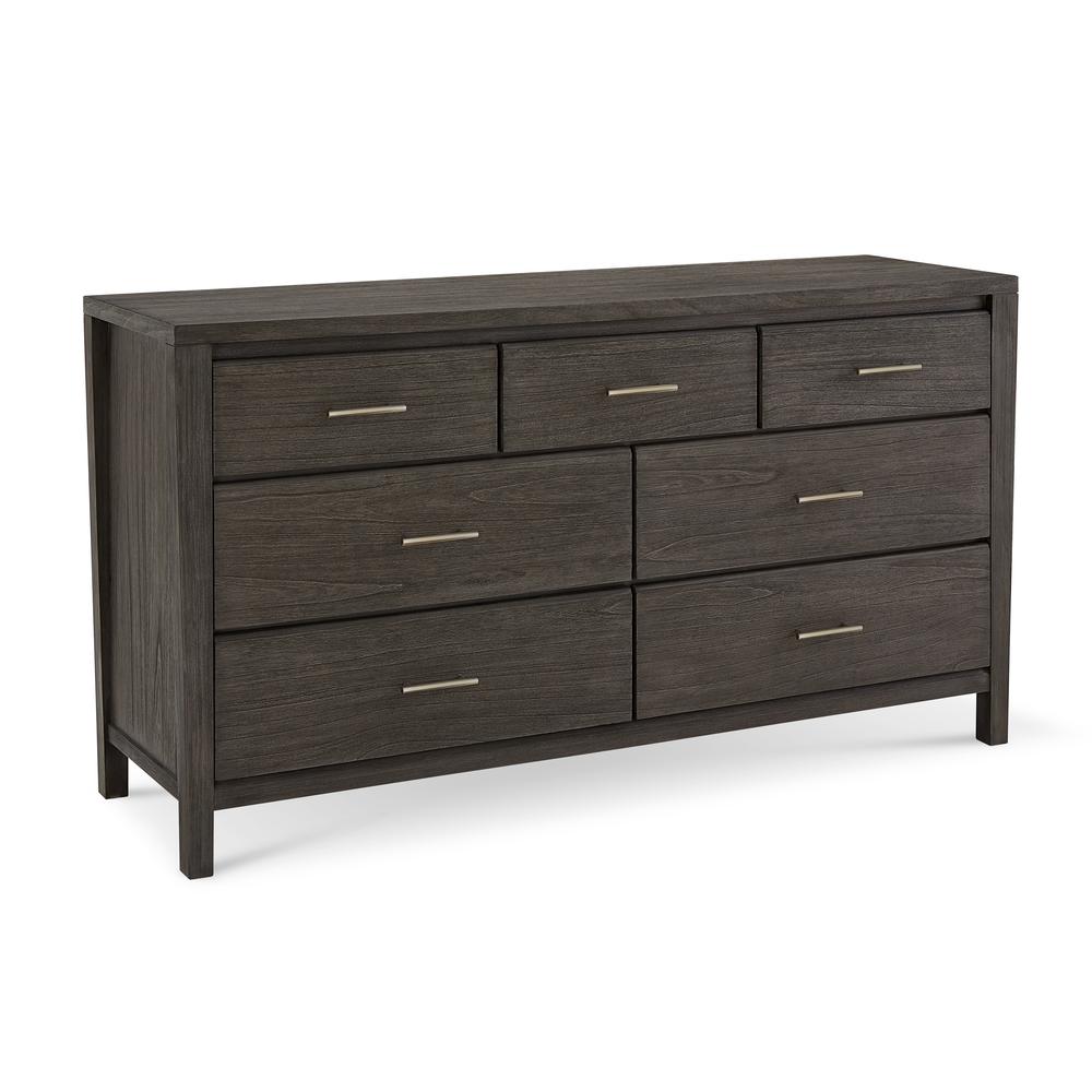 Nevis Seven Drawer Dresser in Sharkskin (2024). Picture 5