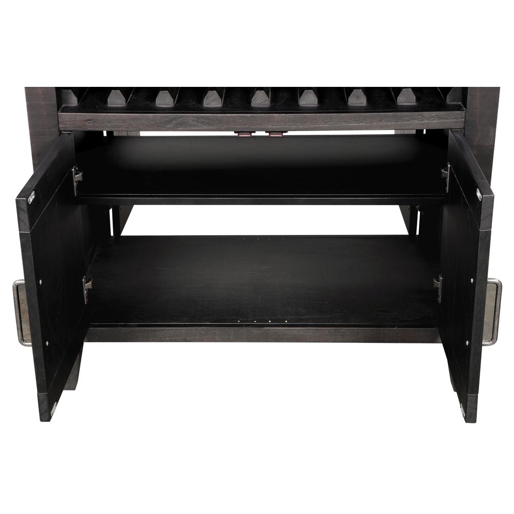 Yosemite Counter Height Rectangular Extension Table in Cafe. Picture 5